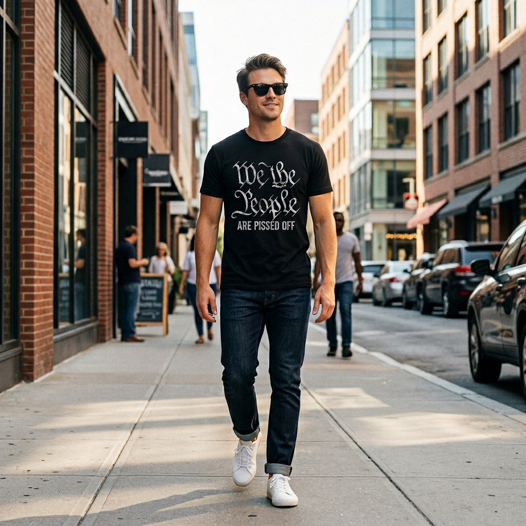 We The People Are Pissed Off Men's T Shirt