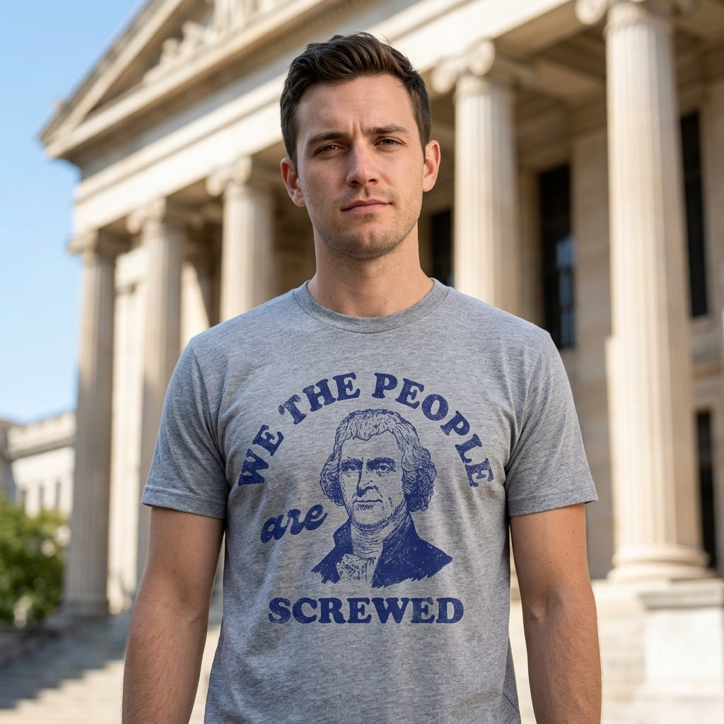 We The People Are Screwed Men's T Shirt