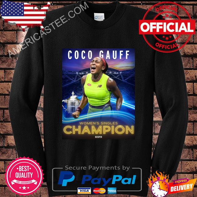 Well done coco gauff 2023 us grand open champion shirt