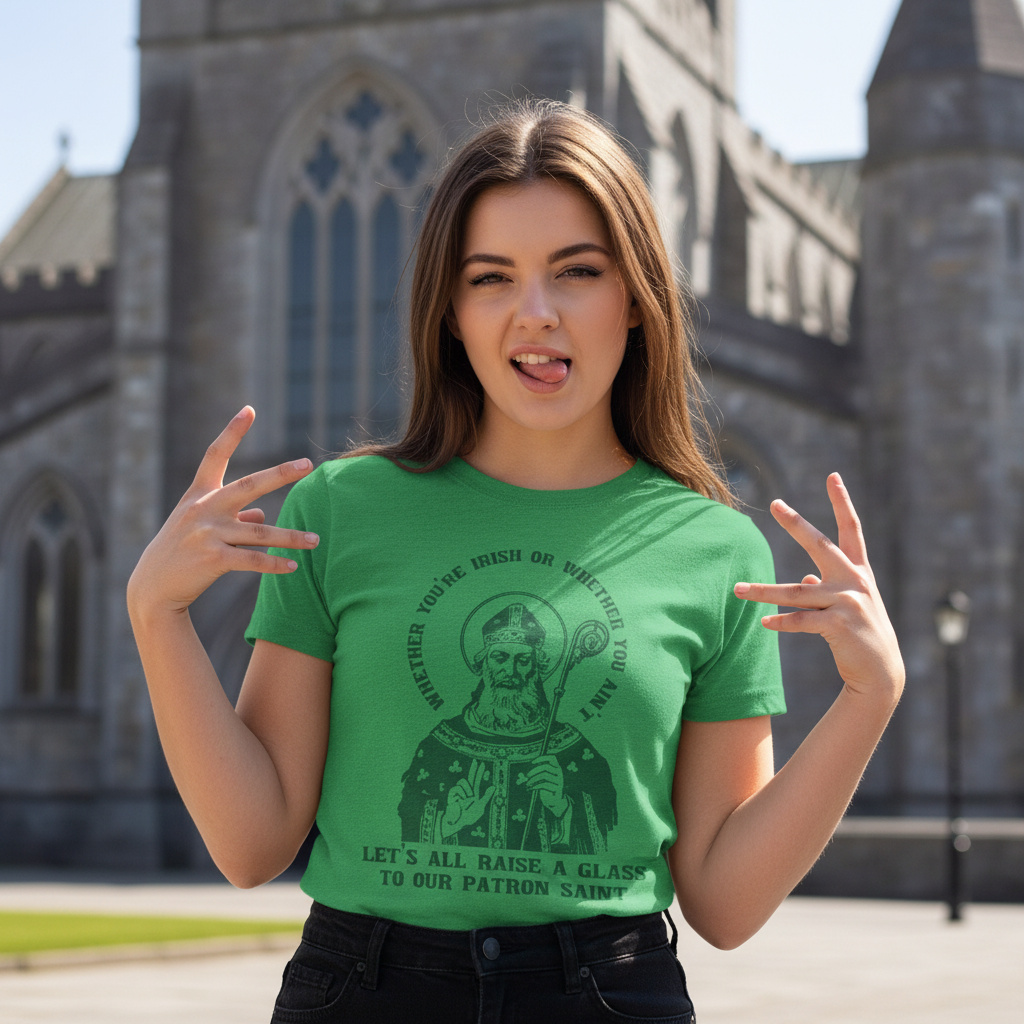 Let's All Raise A Glass To Our Patron Saint Women's T Shirt