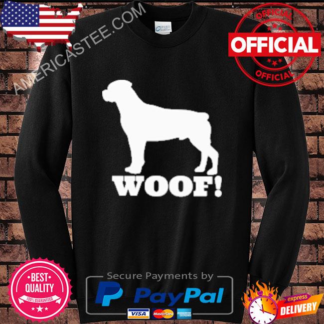 Wicked naughty apparel dog woof shirt