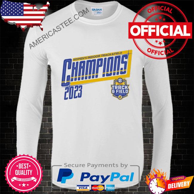 Women’s indoor track and field champions southeastern conference 2023 sec shirt