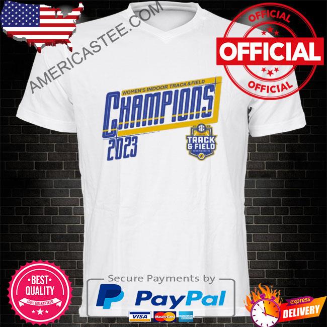 Women’s indoor track and field champions southeastern conference 2023 sec shirt