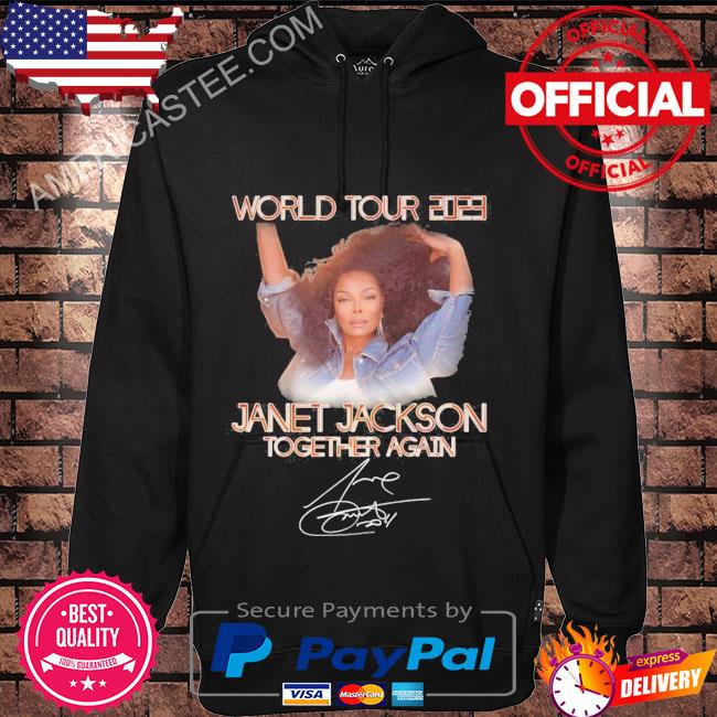 World Tour 2023 Janet Jackson Together Again Signature T-Shirt