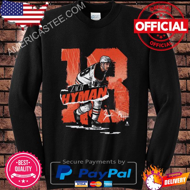 Zach hyman edmonton rough signatures shirt